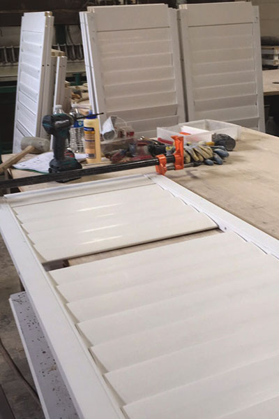 Assembling Plantation Shutters in Vancouver WA